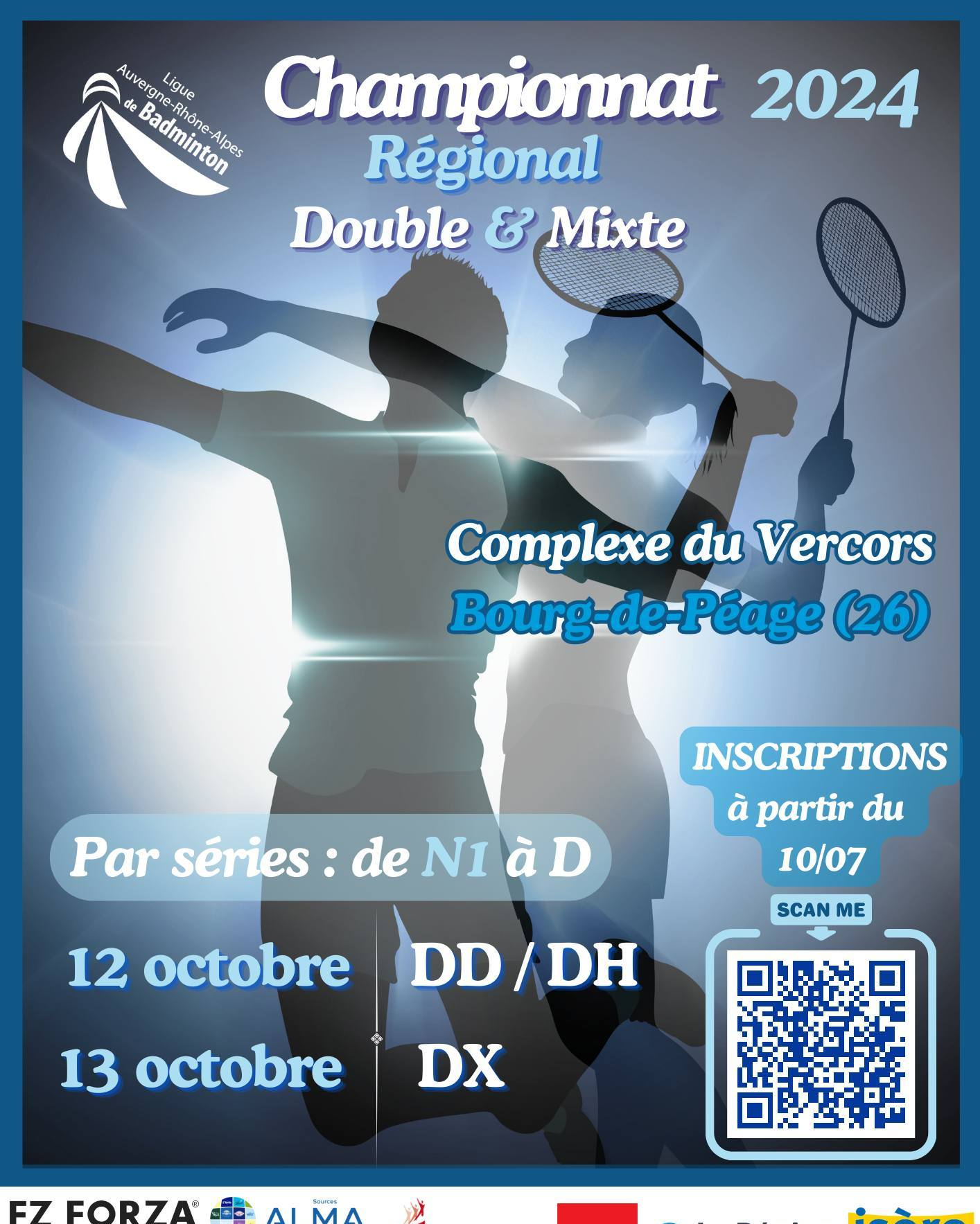 Championnat Régional Double et Mixte 2024