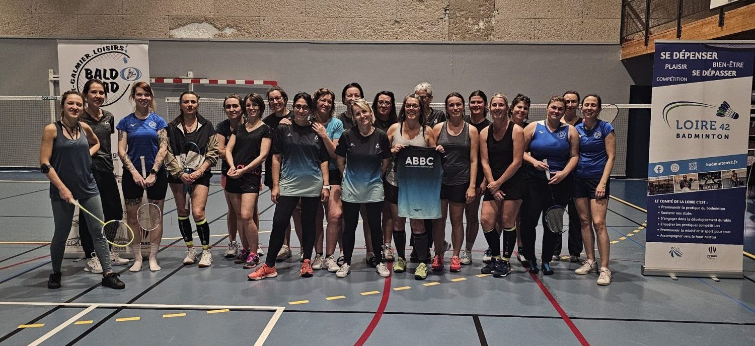 1ère Étape du « Elles au bad Tour » à Saint-Galmier